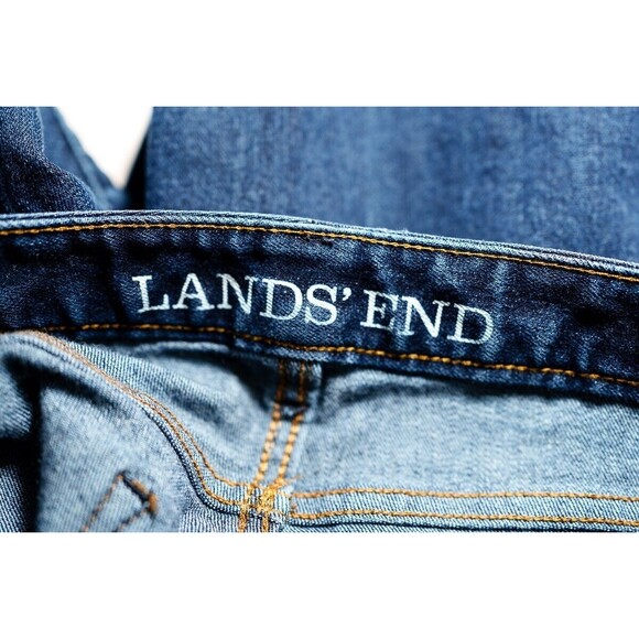 Lands' End womens Jeans Fit 2 Boot cut 18 denim - Picture 3 of 10